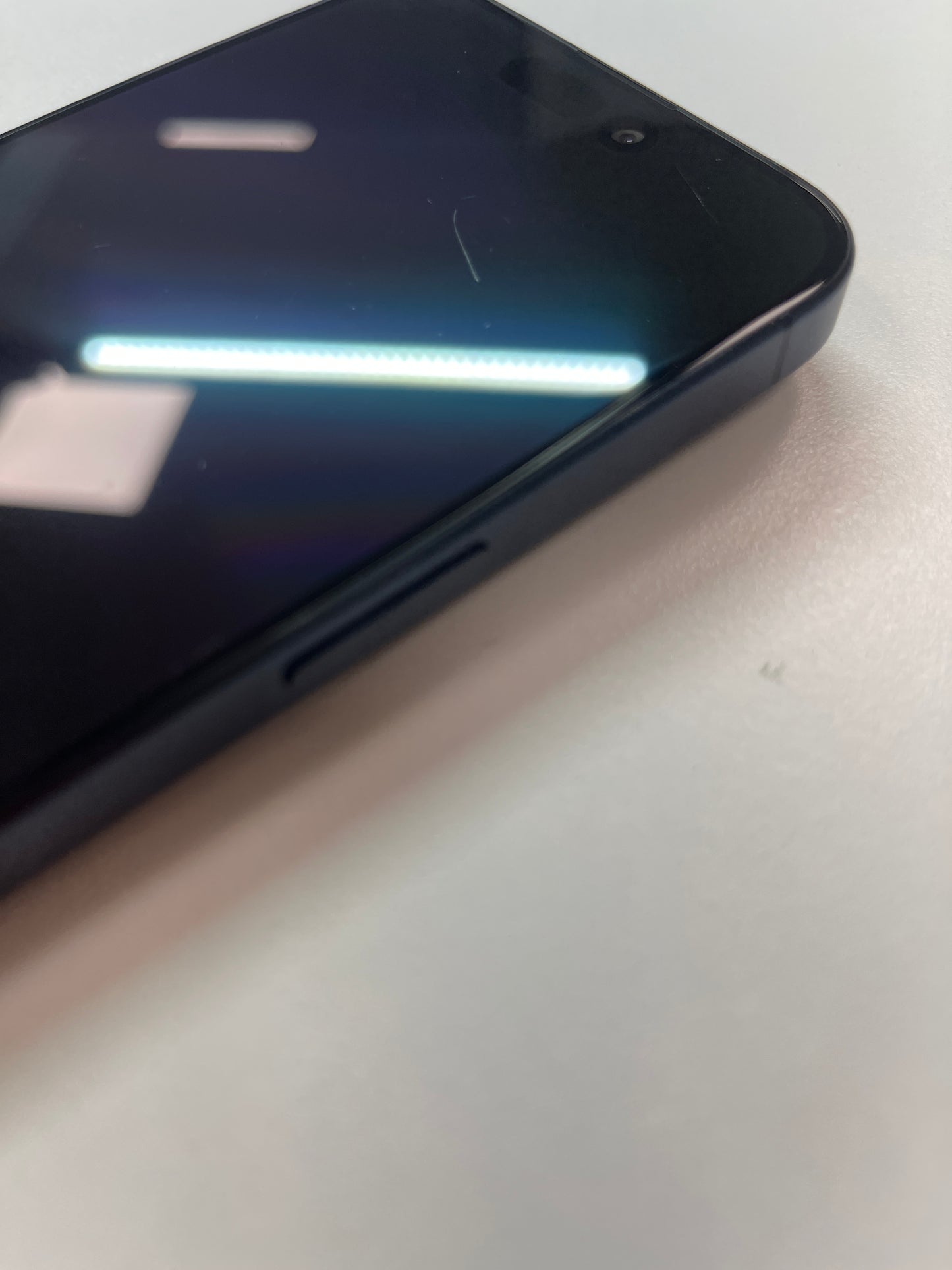 iPhone 15 Pro, 128GB, titan blau, ID 8533864, Zustand gut, Akku neu