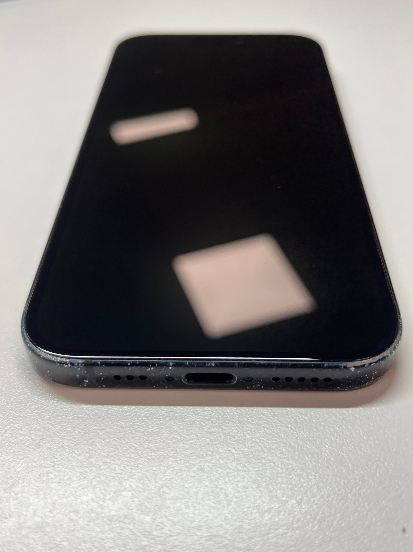 iPhone 15, 256GB, schwarz, ID 3331165, Zustand gebraucht, Akku neu