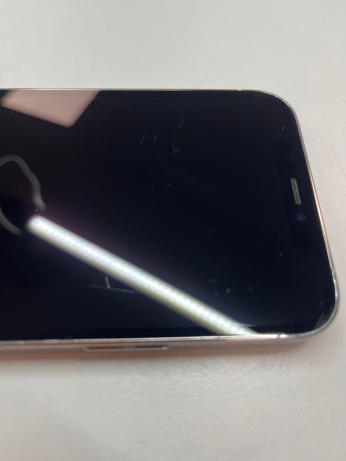 iPhone 12 Pro, 256GB, silber, ID 6021976, Zustand gebraucht, Akku neu