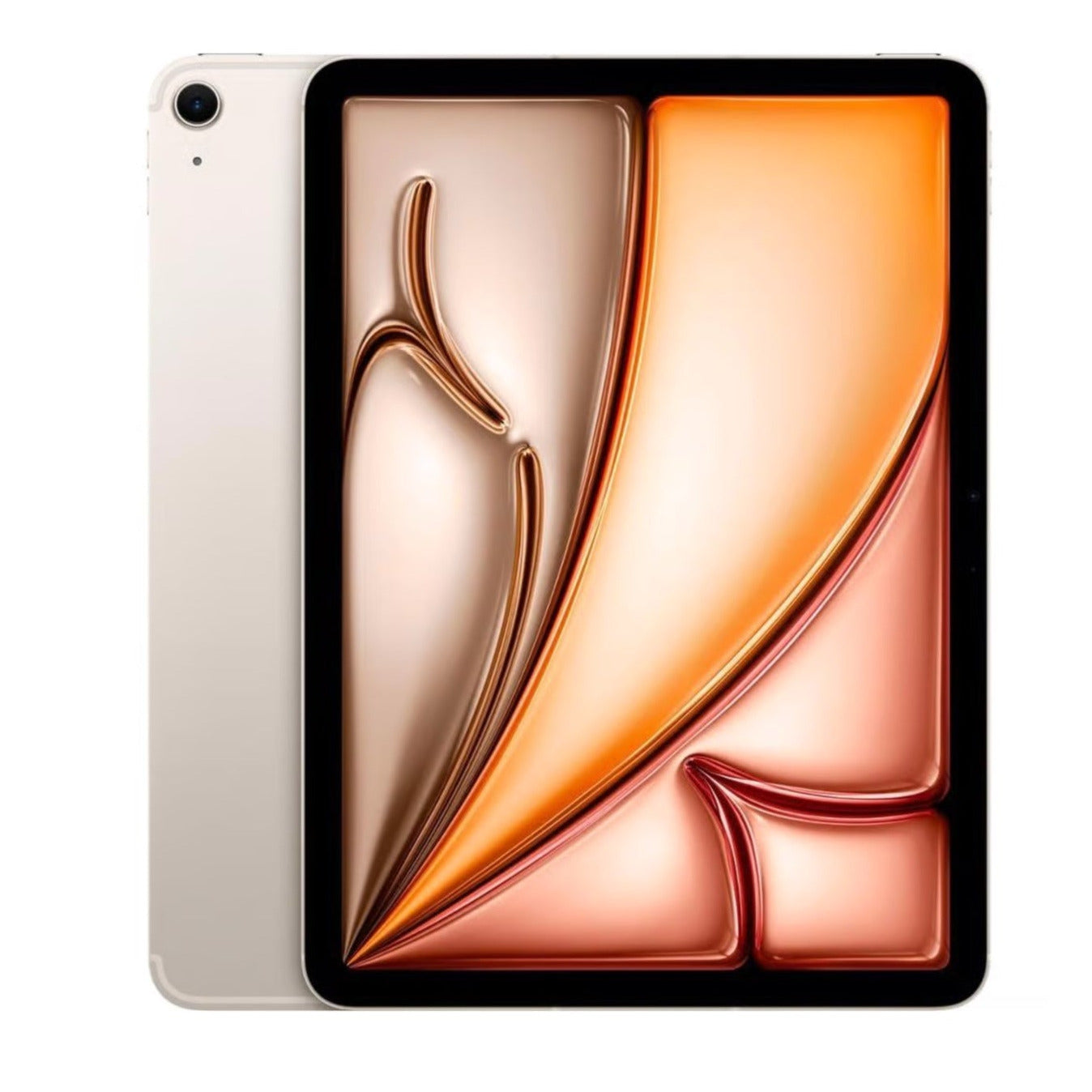 iPad Air 6. Gen. (2024) 11", 128GB, WIFI, polarstern, ID L4PHYH4, Zustand wie neu, Akku 100%