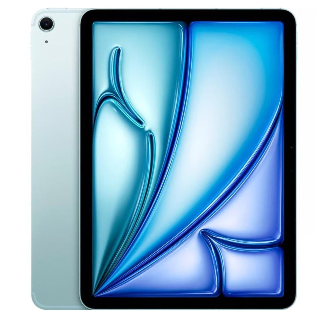 iPad Air 7. Generation in der Farbe blau