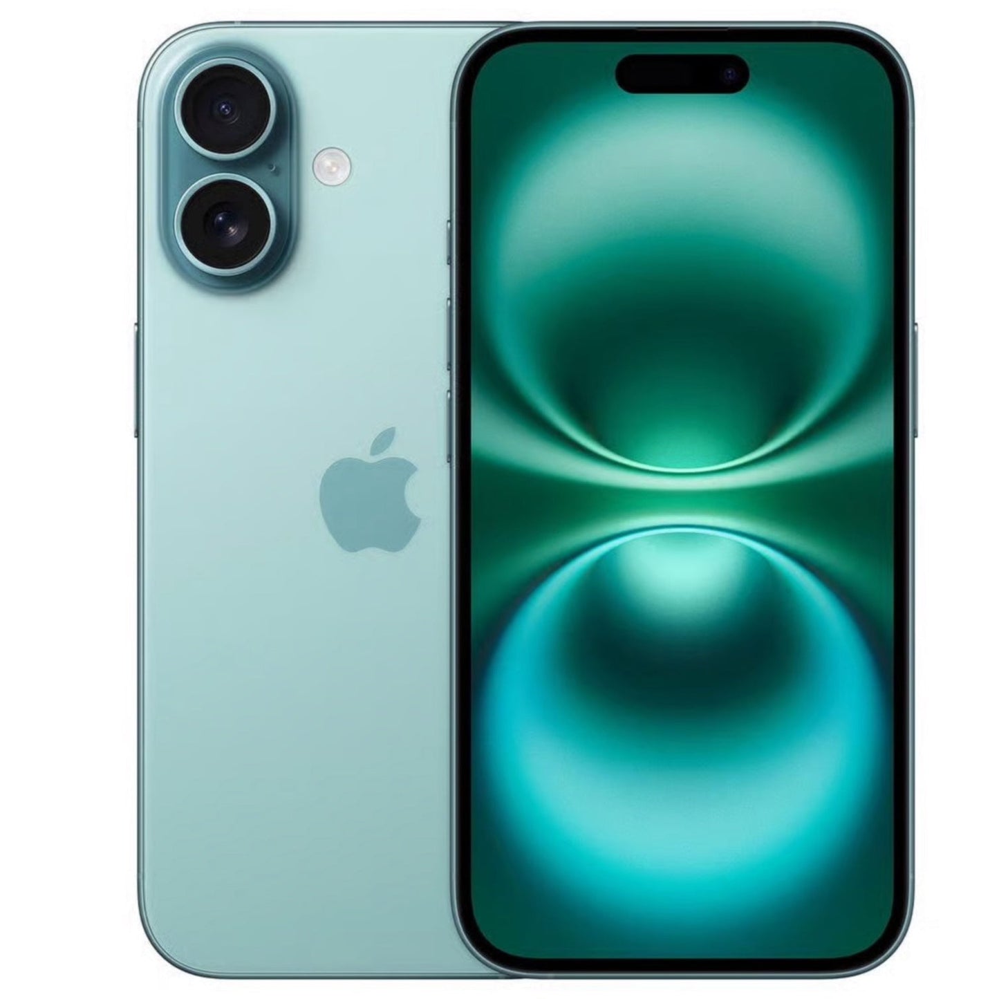 iPhone 16, 128GB, blaugrün, ID 7223970, Zustand sehr gut, Akku 93%