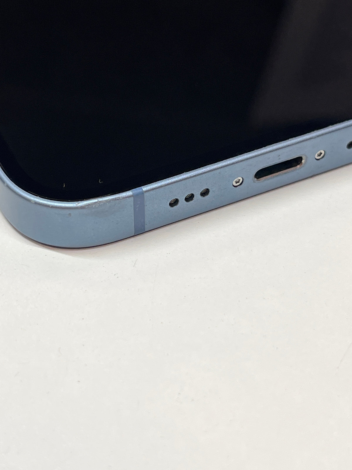 iPhone 14, 128GB, blau, ID 9930278, Zustand gut, Akku neu