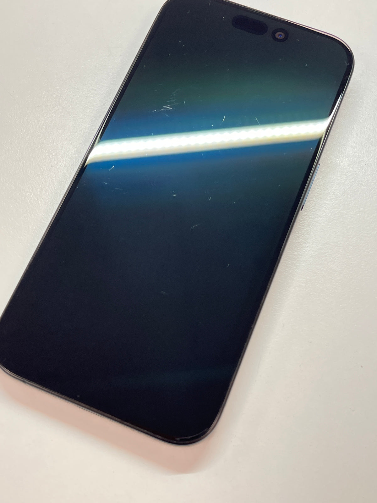 iPhone 15 Pro, 256GB, titan blau, ID 4741428, Zustand gut, Akku neu