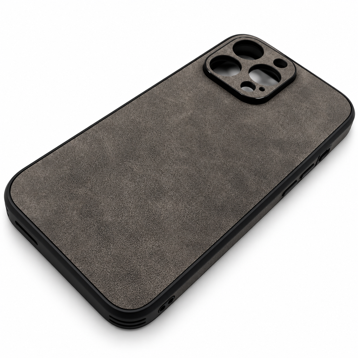 Schutzhülle Softcase Alcantara Style "dunkelgrau"