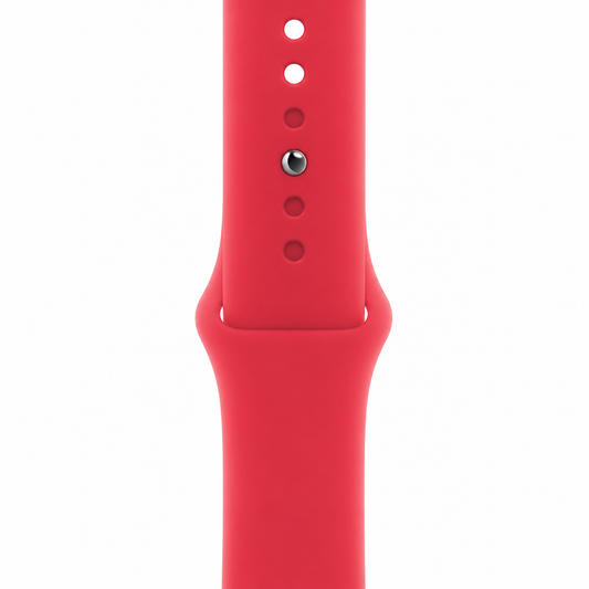 Original Apple Watch Sport Armband in der Farbe rot / ProductRed 