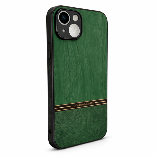 Schutzhülle Softcase "Wonderful Life" grün
