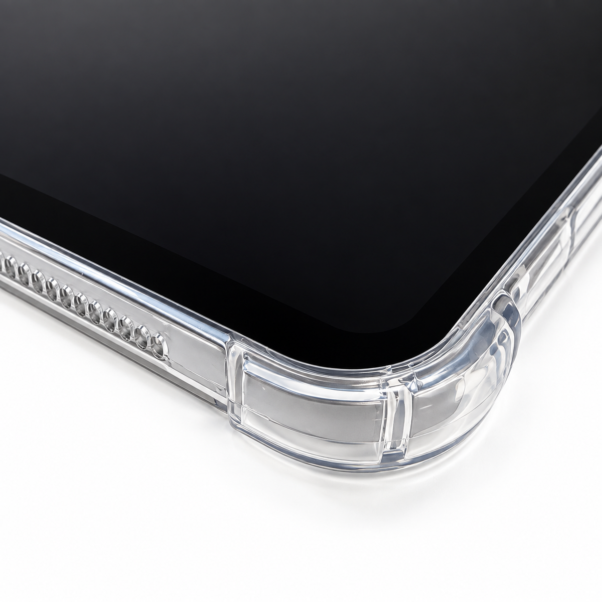 Shockproof-Schutzhülle, Airbag Softcase, transparent für iPad