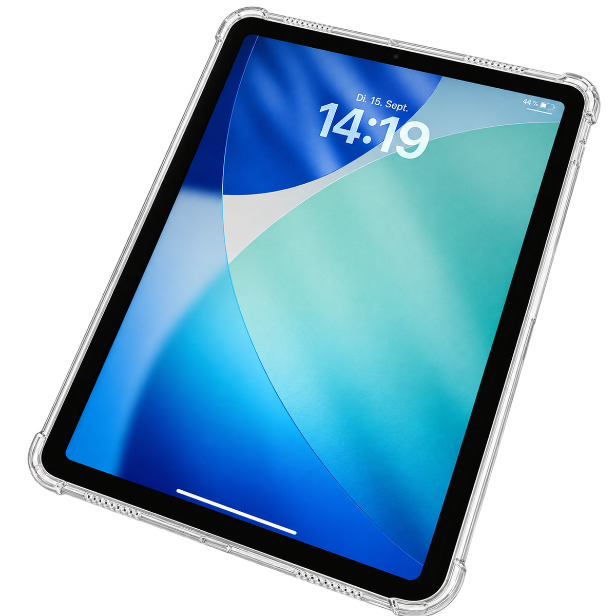 Shockproof-Schutzhülle, Airbag Softcase, transparent für iPad