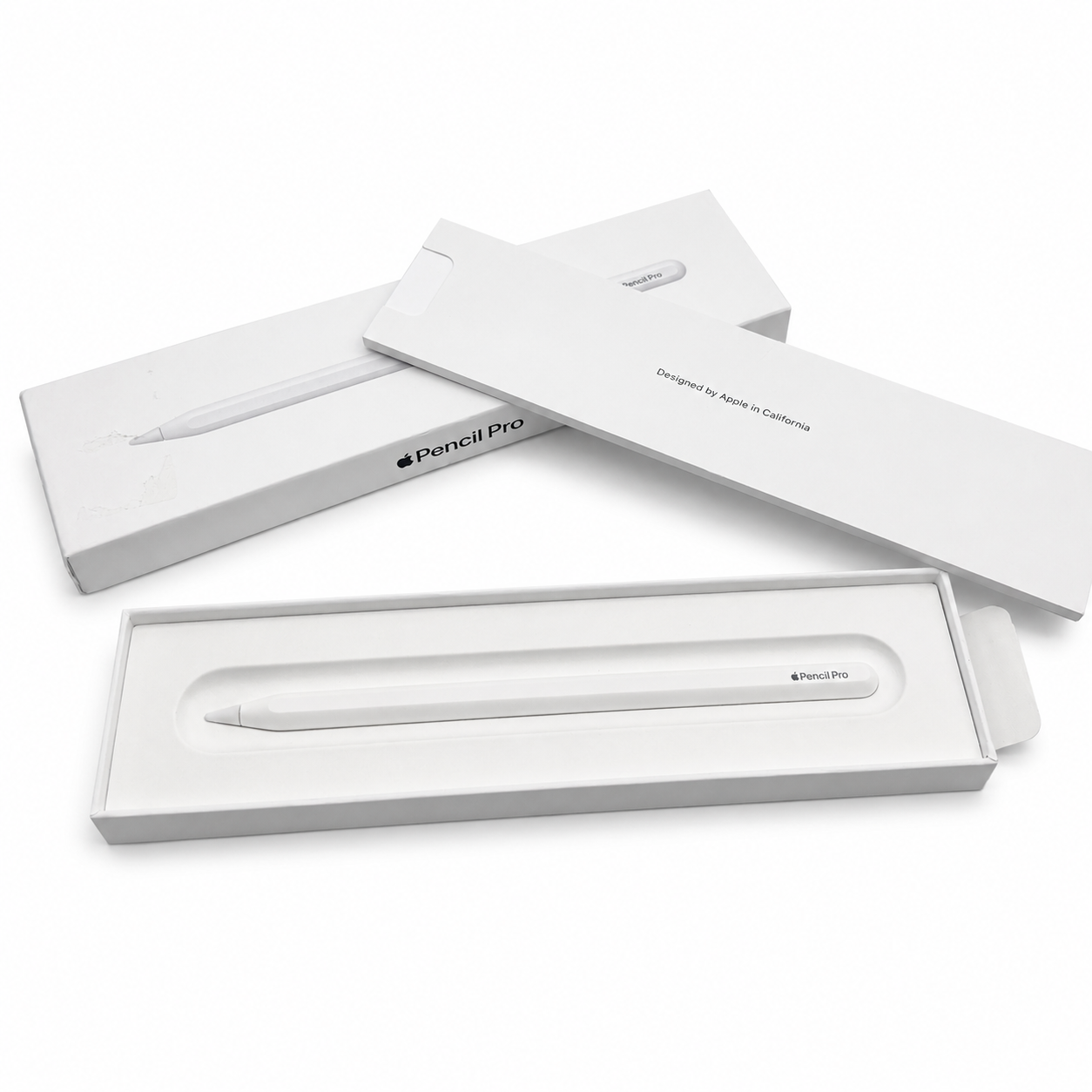 Bild von einem weißen original Apple Pencil Pro für iPads