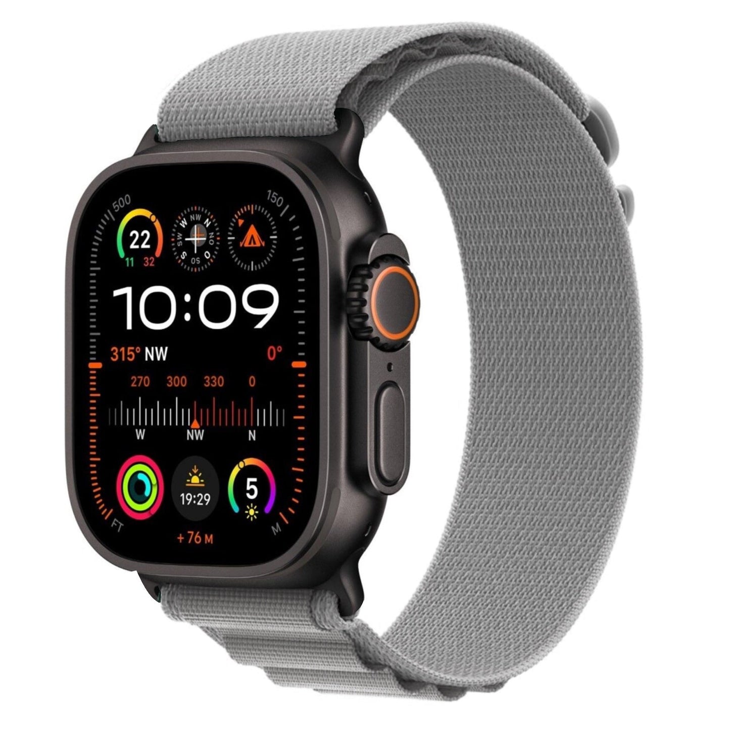 Apple Watch Ultra 2 (2023), 49mm, schwarz