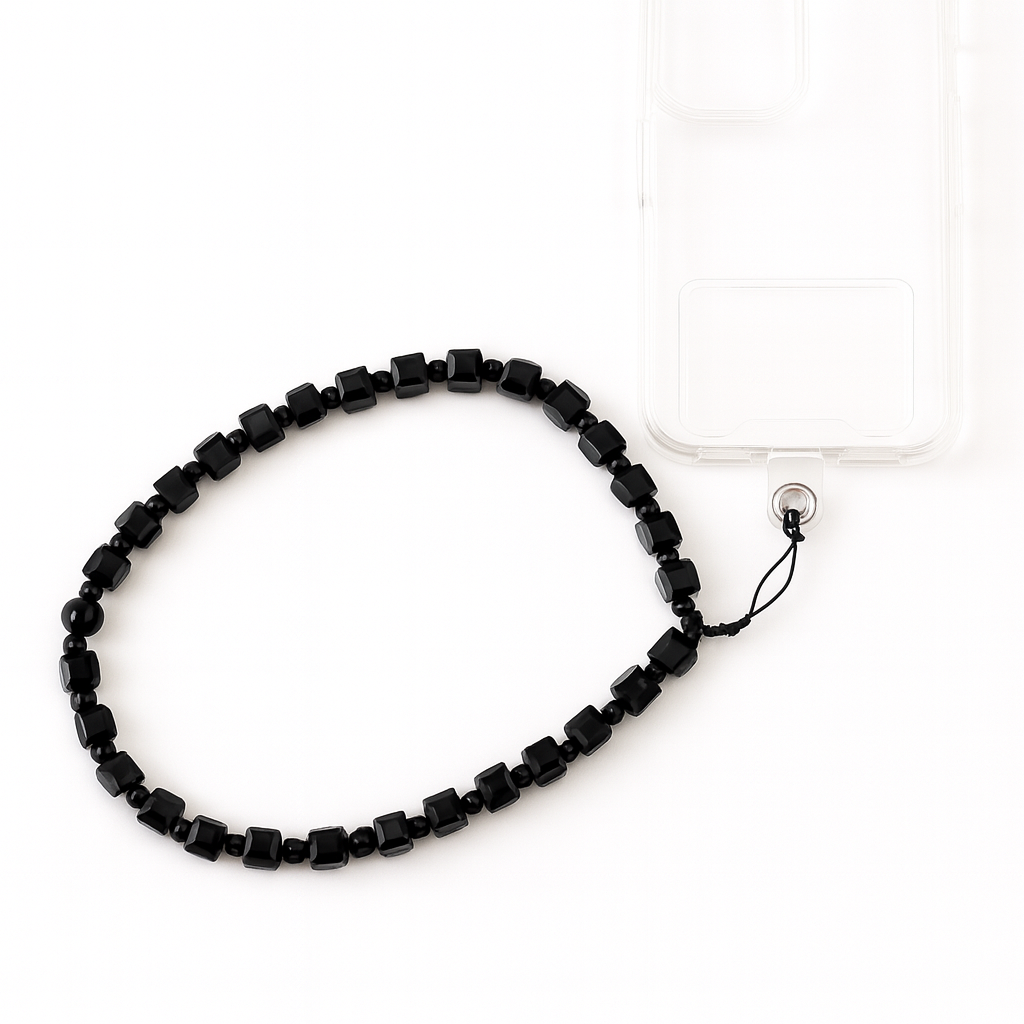 Modische Kette fürs Handgelenk, die an einer Schutzhülle befestigt werden kann. 