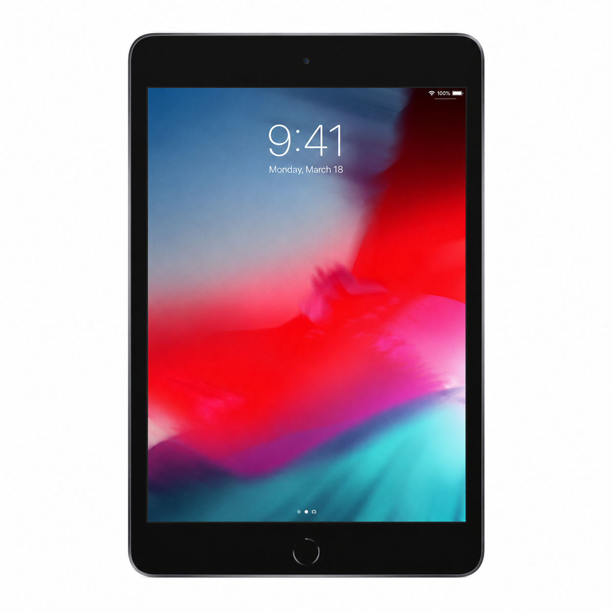 Bild vom iPad mini 5 in spacegrey