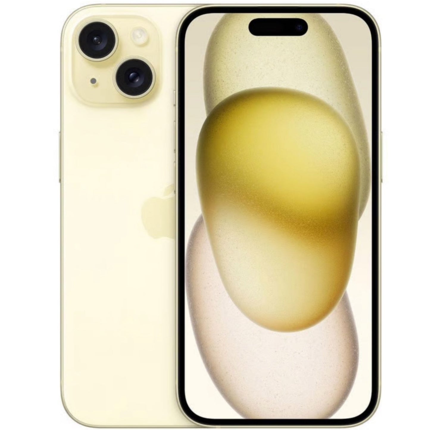 iPhone 15, 128GB, gelb, ID 3306955, Zustand wie neu, Akku neu