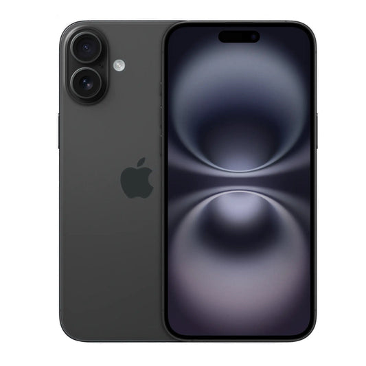 Das iPhone 16 Plus in der Farbe schwarz