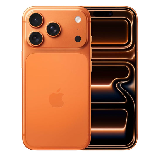Das iPhone 17 Pro in der Farbe cosmic orange