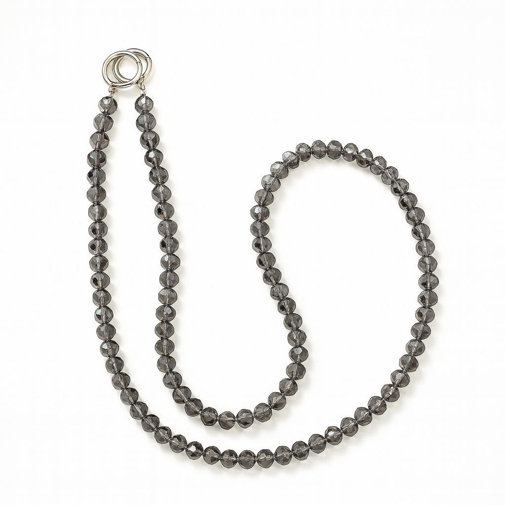 Glänzende Perklenkette für iPhone-Schutzhüllen