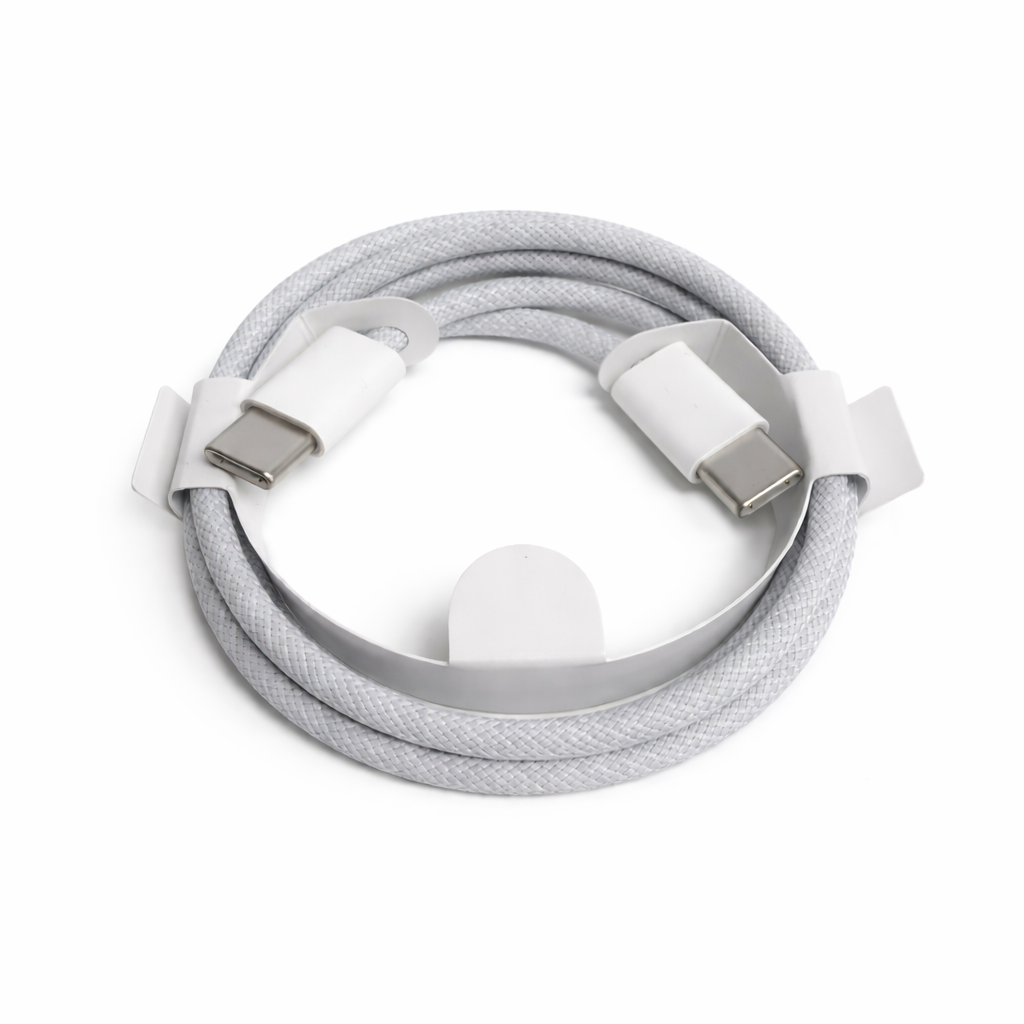 Ladekabel USB-C auf USB-C für Apple iPhone und iPad (gewebt)