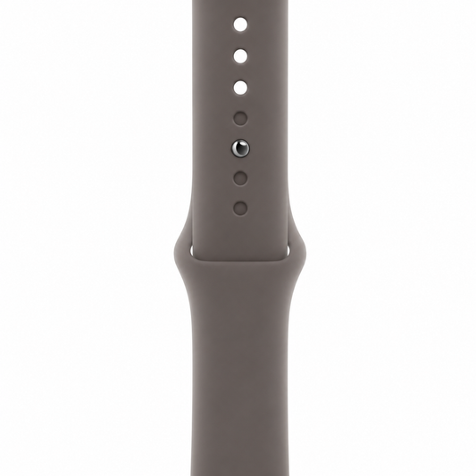 Original Apple Watch Sport Armband in der Farbe Steingrau (44-49mm)