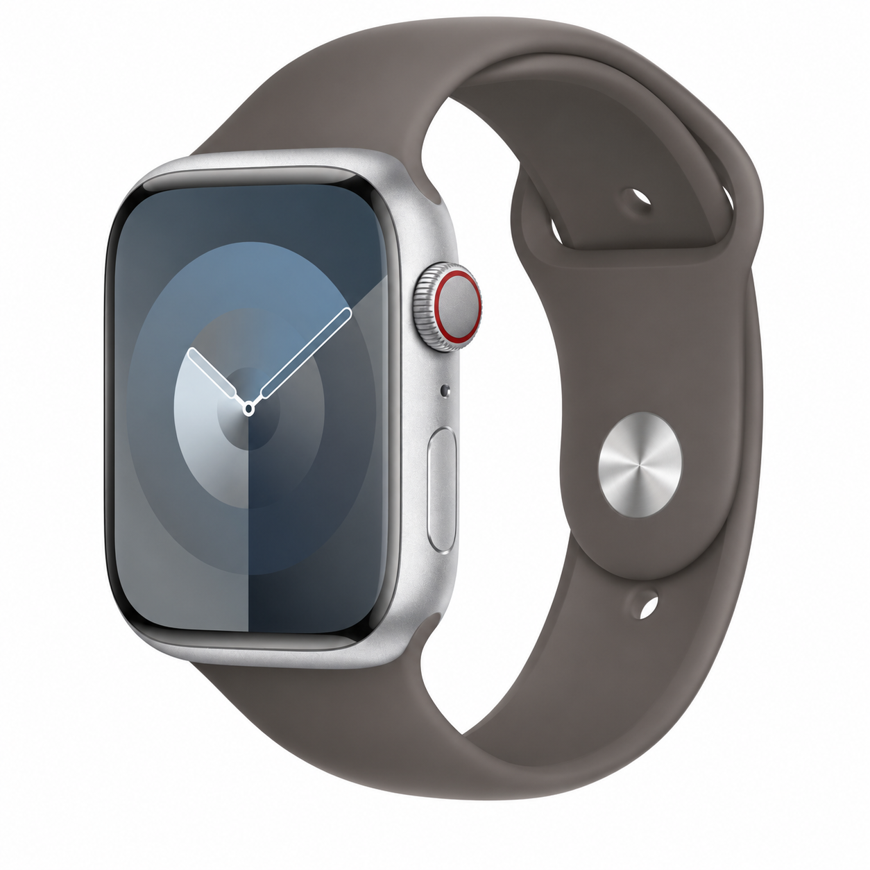 Original Apple Watch Sport Armband in der Farbe Steingrau (44-49mm)