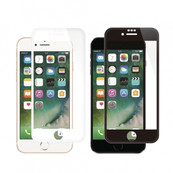 Displayschutz Glasfolie Fullcover iPhone 6/6S Plus + Clear Case geschenkt!