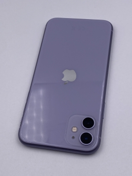 iPhone 11, 64GB, violett (ID: 85484), Zustand "sehr gut", Akku 86%
