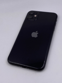 iPhone 11, 128GB, schwarz (ID: 14574), Zustand: "sehr gut", Akku 92%