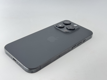 Refurbished iPhone 15 Pro titan black