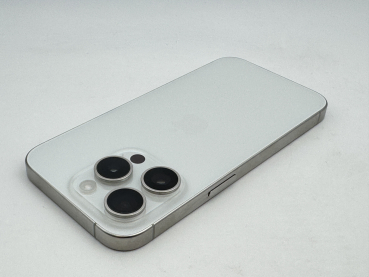 Refurbished iPhone 15 Pro titan weiß