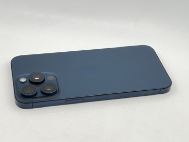 Refurbished iPhone 15 Pro Max titan blau