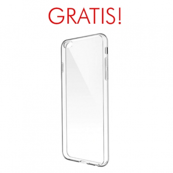 Displayschutz Glasfolie Fullcover iPhone 6/6S + Clear Case geschenkt!