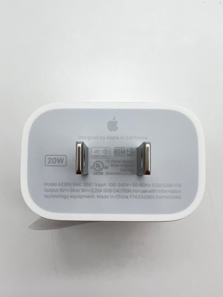 Original Apple USB-C Power Adapter 20W Stecker USA NEU