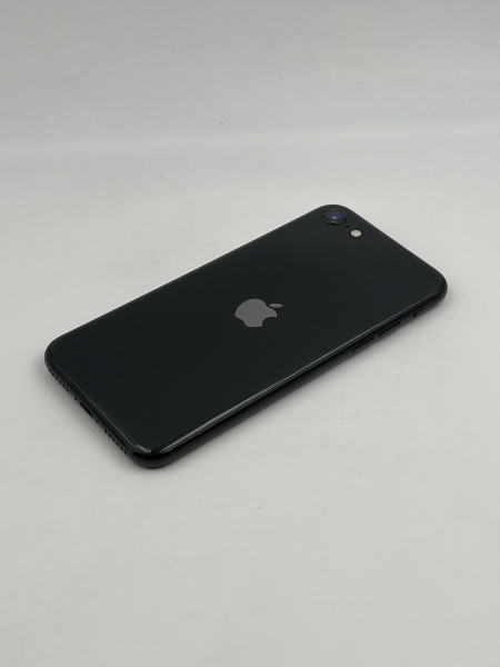 iPhone SE 2020, 64GB, schwarz (ID: 27903), Zustand "gut", Akku 87%