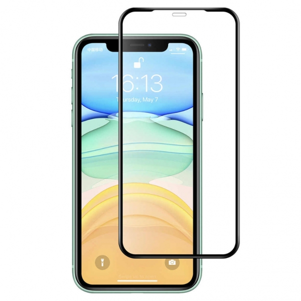 Displayschutz Glasfolie Fullcover iPhone X/XS + Clear Case geschenkt!