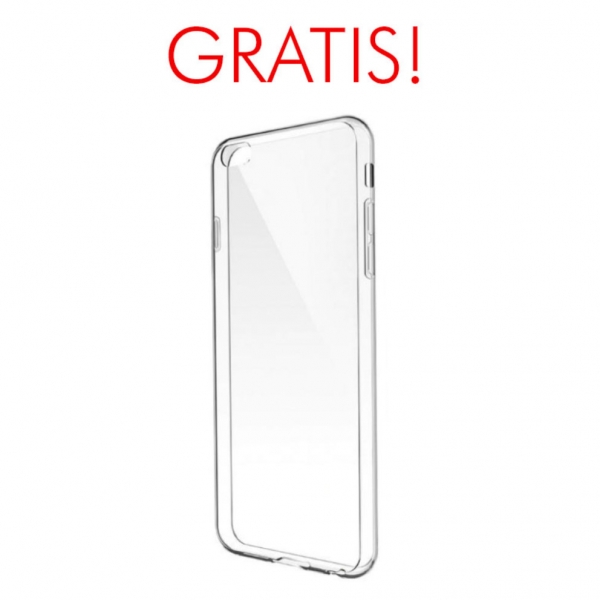 Displayschutz Glasfolie iPhone 6/6S + Clear Case geschenkt!